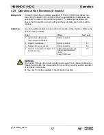 Preview for 57 page of Wacker Neuson HI400HD D Operator'S Manual