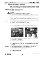 Preview for 60 page of Wacker Neuson HI400HD D Operator'S Manual