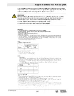 Preview for 81 page of Wacker Neuson LTN 6K-V Operator'S Manual