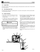 Preview for 14 page of Wacker Neuson PT2R Operator'S Manual And Parts Book