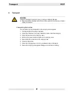 Preview for 22 page of Wacker Neuson RCP 12 Operator'S Manual