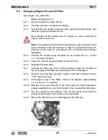 Preview for 42 page of Wacker Neuson RD 7 Series Operator'S Manual