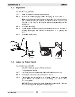 Preview for 25 page of Wacker Neuson VPH70 Operator'S Manual