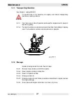 Preview for 29 page of Wacker Neuson VPH70 Operator'S Manual