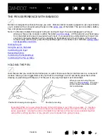 Preview for 27 page of Wacom Bamboo Fun CTH-460 User Manual