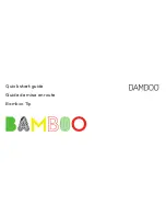 Preview for 1 page of Wacom Bamboo Tip Quick Start Manual