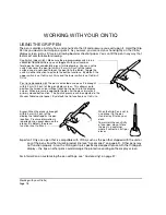 Preview for 20 page of Wacom Cintiq 12 WX DTZ-1200W Installation Manual & Hardware Manual