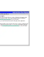 Preview for 24 page of Wacom CINTIQ - HELP Manual