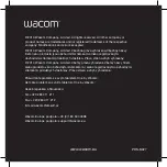 Preview for 12 page of Wacom One Quick Start Manual