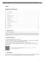 Preview for 3 page of Waeco AirCon Service 6300G Operating Manual