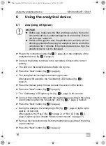 Preview for 16 page of Waeco AirCon Service Mini Identifier R-1234yf Operating Manual