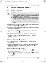 Preview for 32 page of Waeco AirCon Service Mini Identifier R-1234yf Operating Manual