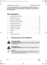 Preview for 44 page of Waeco AirCon Service Mini Identifier R-1234yf Operating Manual