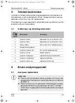 Preview for 71 page of Waeco AirCon Service Mini Identifier R-1234yf Operating Manual