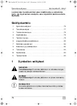 Preview for 76 page of Waeco AirCon Service Mini Identifier R-1234yf Operating Manual