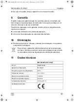 Preview for 91 page of Waeco AirCon Service Mini Identifier R-1234yf Operating Manual