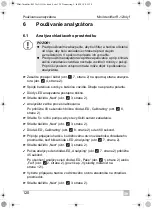 Preview for 120 page of Waeco AirCon Service Mini Identifier R-1234yf Operating Manual