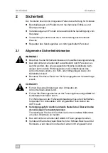 Preview for 7 page of Waeco AirConServiceCenter ASC5100G Operating Manual