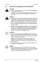 Preview for 10 page of Waeco AirConServiceCenter ASC5100G Operating Manual