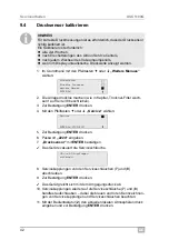 Preview for 42 page of Waeco AirConServiceCenter ASC5100G Operating Manual