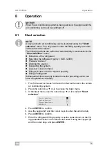 Preview for 75 page of Waeco AirConServiceCenter ASC5100G Operating Manual