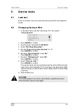 Preview for 91 page of Waeco AirConServiceCenter ASC5100G Operating Manual