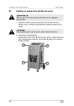 Preview for 150 page of Waeco AirConServiceCenter ASC5100G Operating Manual