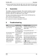 Preview for 23 page of Waeco BordBar AS25 Operating Manual