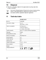 Preview for 24 page of Waeco BordBar AS25 Operating Manual