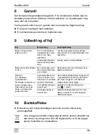 Preview for 79 page of Waeco BordBar AS25 Operating Manual