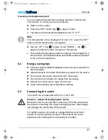 Preview for 37 page of Waeco CF-32UP Operating Instructions Manual