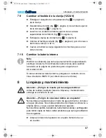 Preview for 87 page of Waeco CF-32UP Operating Instructions Manual