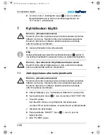 Preview for 206 page of Waeco CF-32UP Operating Instructions Manual