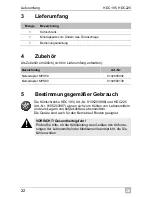 Preview for 22 page of Waeco CollMatic HDC225 Installation And Operating Manualon And Operating Manualing Manual