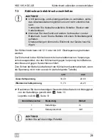 Preview for 25 page of Waeco CollMatic HDC225 Installation And Operating Manualon And Operating Manualing Manual