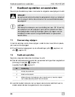 Preview for 86 page of Waeco CollMatic HDC225 Installation And Operating Manualon And Operating Manualing Manual