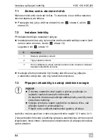 Preview for 164 page of Waeco CollMatic HDC225 Installation And Operating Manualon And Operating Manualing Manual