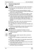 Preview for 178 page of Waeco CollMatic HDC225 Installation And Operating Manualon And Operating Manualing Manual