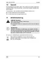 Preview for 247 page of Waeco CollMatic HDC225 Installation And Operating Manualon And Operating Manualing Manual