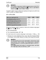 Preview for 115 page of Waeco CoolFreeze CF11 Operating Manual