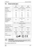 Preview for 217 page of Waeco CoolFreeze CF11 Operating Manual