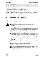 Preview for 219 page of Waeco CoolFreeze CF11 Operating Manual