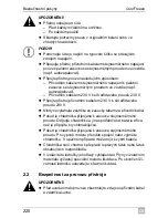 Preview for 220 page of Waeco CoolFreeze CF11 Operating Manual