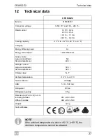 Preview for 27 page of Waeco CoolFreeze CFX95DZ2 Instruction Manual