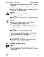 Preview for 19 page of Waeco CoolFun CX26 Instruction Manual