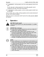 Preview for 22 page of Waeco CoolFun CX26 Instruction Manual