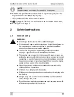 Preview for 21 page of Waeco CoolFun SC26 Instruction Manual