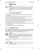 Preview for 13 page of Waeco CoolMatic CB-36 Operating Manual