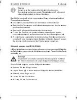 Preview for 15 page of Waeco CoolMatic CB-36 Operating Manual