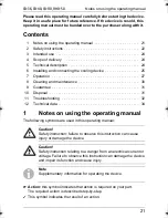 Preview for 21 page of Waeco CoolMatic CB-36 Operating Manual